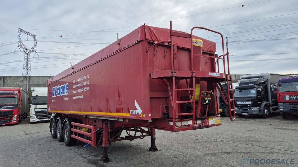 STAS SZ 336 K - sklápěč 52 m3 - Fe / Al - Sklápěcí návěs: obrázek 1 STAS SZ 336 K - sklápěč 52 m3 - Fe / Al - Sklápěcí návěs: obrázek 1