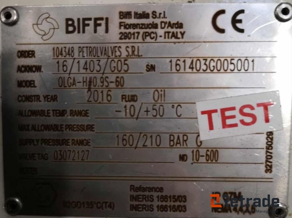 10" Ball valve aktuator - Hydraulický ventil pro Průmyslová technika: obrázek 5 10" Ball valve aktuator - Hydraulický ventil pro Průmyslová technika: obrázek 5