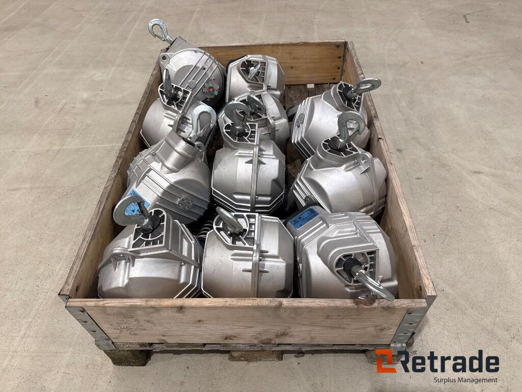 11 stk. Tecna fjederbalancer 9520 Bæreevne 12-20 kg / spring balancers - Skladová technika: obrázek 5 11 stk. Tecna fjederbalancer 9520 Bæreevne 12-20 kg / spring balancers - Skladová technika: obrázek 5