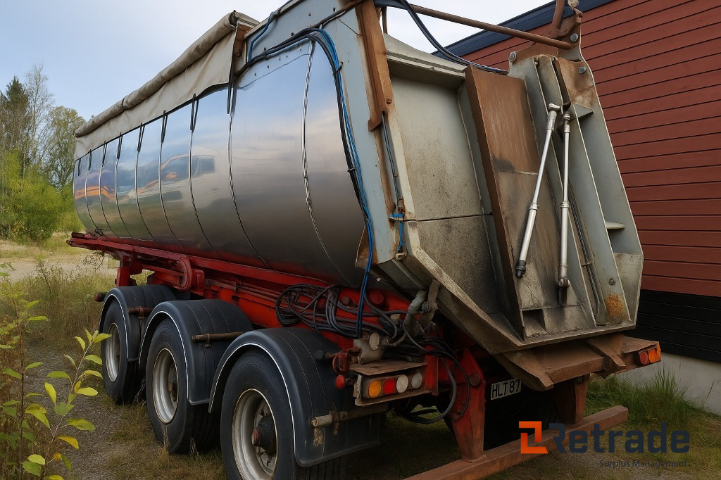 Asfalt- Semi komplett -Nor Slep 1998 - Sklápěcí návěs: obrázek 1 Asfalt- Semi komplett -Nor Slep 1998 - Sklápěcí návěs: obrázek 1