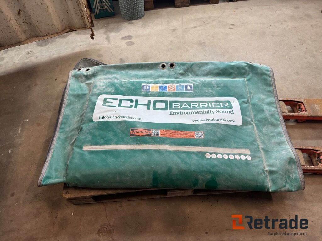 Bullermattor akustiska barriärer Echo Barrier 15 st, en hel pall - Nástroj/ Vybavení: obrázek 1 Bullermattor akustiska barriärer Echo Barrier 15 st, en hel pall - Nástroj/ Vybavení: obrázek 1