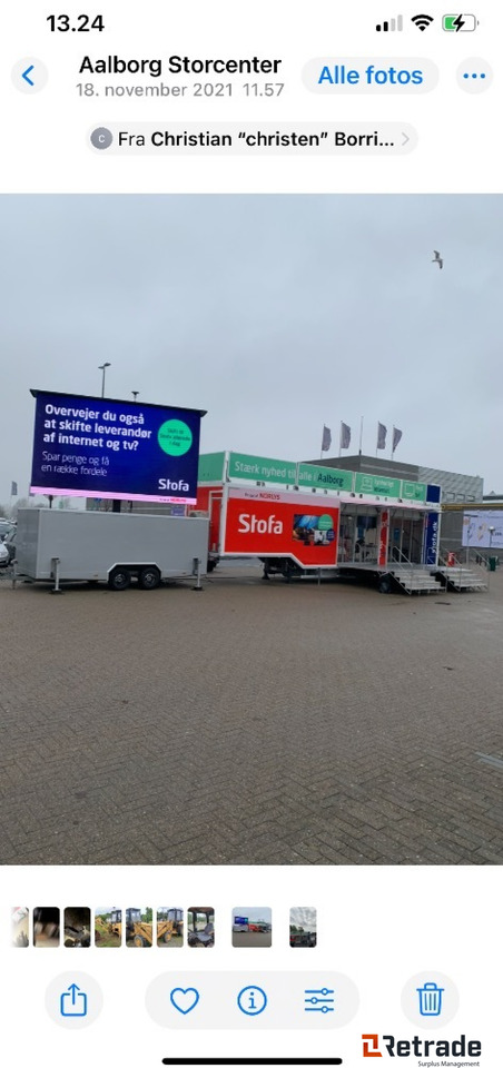 Lastbiltrailer MTDK - AMT ÅN 300 Lukket Special udstillings trailer. - Prodejní přívěs: obrázek 1 Lastbiltrailer MTDK - AMT ÅN 300 Lukket Special udstillings trailer. - Prodejní přívěs: obrázek 1