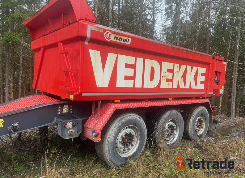 Lastebiltilhenger ISTRAIL n/a 3 akslet dumperhenger - Sklápěcí přívěs: obrázek 2 Lastebiltilhenger ISTRAIL n/a 3 akslet dumperhenger - Sklápěcí přívěs: obrázek 2