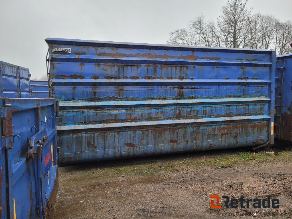 Lastväxlarflak / flisflak CMT ca 40 m3 - Hákový kontejner: obrázek 2 Lastväxlarflak / flisflak CMT ca 40 m3 - Hákový kontejner: obrázek 2