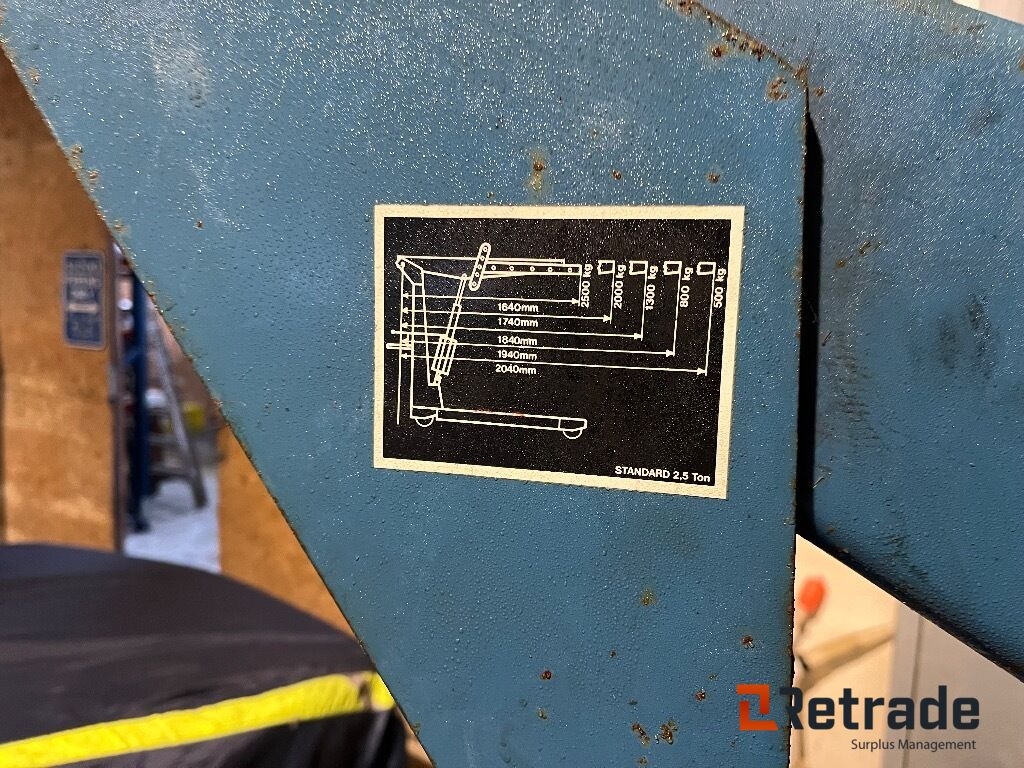 Průmyslová technika Værkstedsudstyr AC Motorkran W 25: obrázek 8 Průmyslová technika Værkstedsudstyr AC Motorkran W 25: obrázek 8