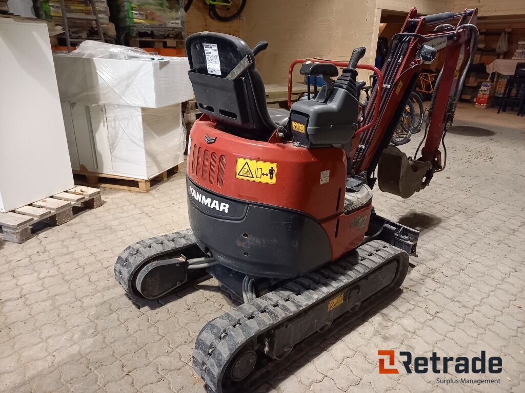 Yanmar Vio12 minigraver - Stavební technika: obrázek 5 Yanmar Vio12 minigraver - Stavební technika: obrázek 5
