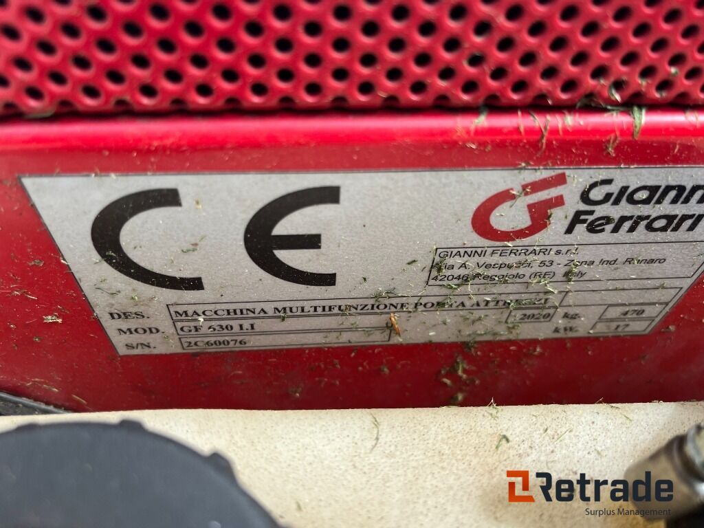Plæne- og parkmaskiner GINNI FERRARI GF 630 I.I Plænetraktor - Zemědělská technika: obrázek 5 Plæne- og parkmaskiner GINNI FERRARI GF 630 I.I Plænetraktor - Zemědělská technika: obrázek 5