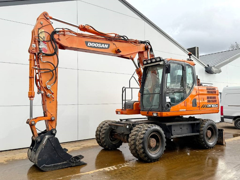 Doosan DX160W-3 - Hammer Lines / Quick Coupler - Kolesové rýpadlo: obrázek 2 Doosan DX160W-3 - Hammer Lines / Quick Coupler - Kolesové rýpadlo: obrázek 2