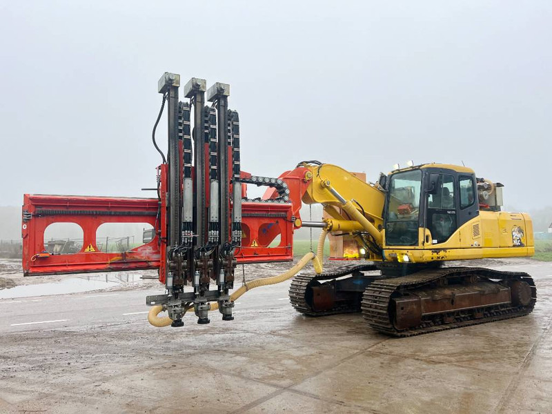 Komatsu PC290NLC-7K + Wimmer Jura Luna 3.100 Drill 2006 - Vrtná souprava: obrázek 2 Komatsu PC290NLC-7K + Wimmer Jura Luna 3.100 Drill 2006 - Vrtná souprava: obrázek 2