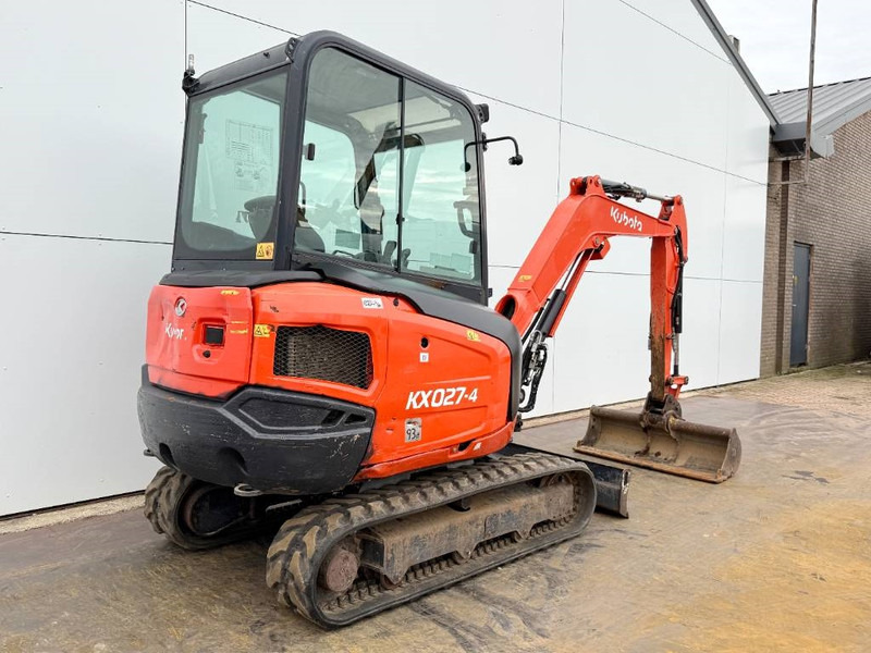 Kubota KX027-4 - Hammer Lines / Quick Coupler - Mini rýpadlo: obrázek 5 Kubota KX027-4 - Hammer Lines / Quick Coupler - Mini rýpadlo: obrázek 5