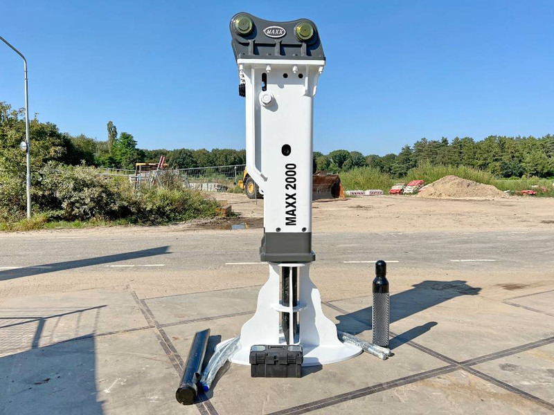 Maxx 2000 hammer (silent)- 18-26ton machine - Hydraulické kladivo pro Stavební technika: obrázek 1 Maxx 2000 hammer (silent)- 18-26ton machine - Hydraulické kladivo pro Stavební technika: obrázek 1