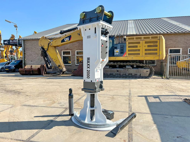Maxx 2000 hammer (silent)- 18-26ton machine - Hydraulické kladivo pro Stavební technika: obrázek 4 Maxx 2000 hammer (silent)- 18-26ton machine - Hydraulické kladivo pro Stavební technika: obrázek 4