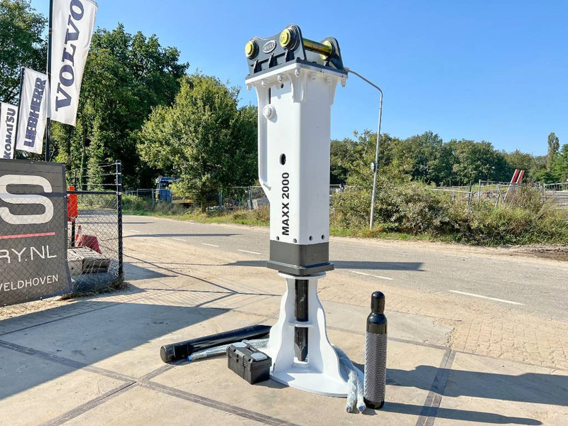Maxx 2000 hammer (silent)- 18-26ton machine - Hydraulické kladivo pro Stavební technika: obrázek 2 Maxx 2000 hammer (silent)- 18-26ton machine - Hydraulické kladivo pro Stavební technika: obrázek 2