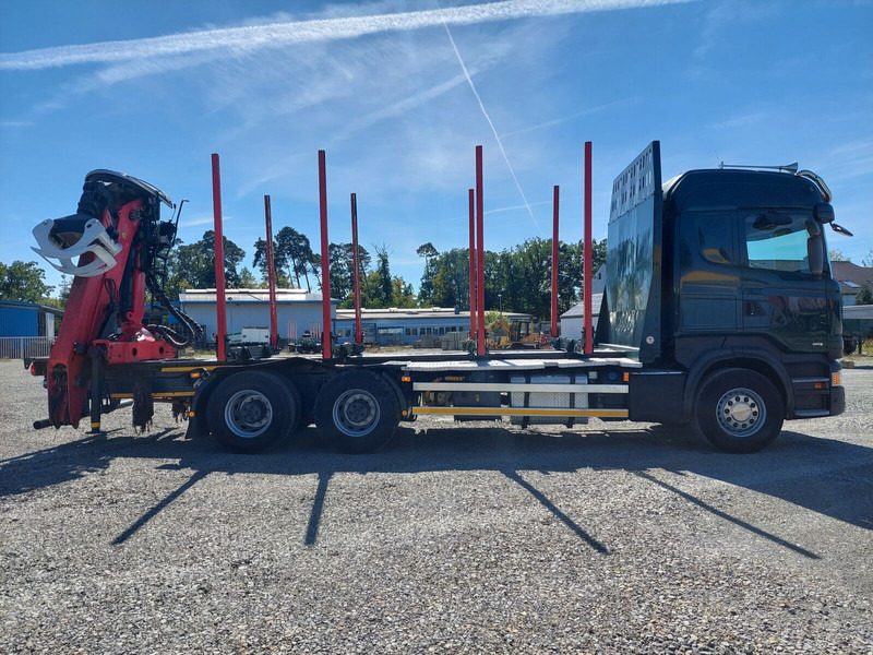 Lesovůz, Auto s hydraulickou rukou Scania R490 6x4 Euro 6 Kurzholz Palfinger AHK (2): obrázek 7