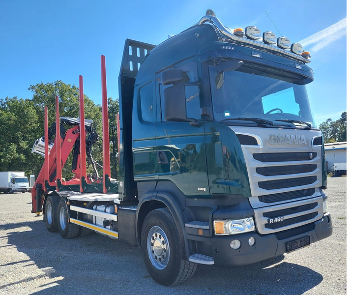Scania R490 6x4 Euro 6 Kurzholz Palfinger AHK (2) - Lesovůz, Auto s hydraulickou rukou: obrázek 5 Scania R490 6x4 Euro 6 Kurzholz Palfinger AHK (2) - Lesovůz, Auto s hydraulickou rukou: obrázek 5