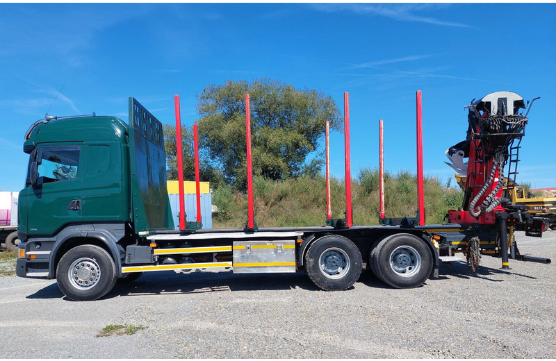 Lesovůz, Auto s hydraulickou rukou Scania R490 6x4 Euro 6 Kurzholz Palfinger AHK (2): obrázek 8
