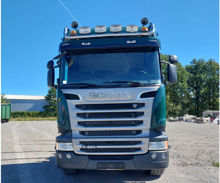 Lesovůz, Auto s hydraulickou rukou Scania R490 6x4 Euro 6 Kurzholz Palfinger AHK (2): obrázek 6