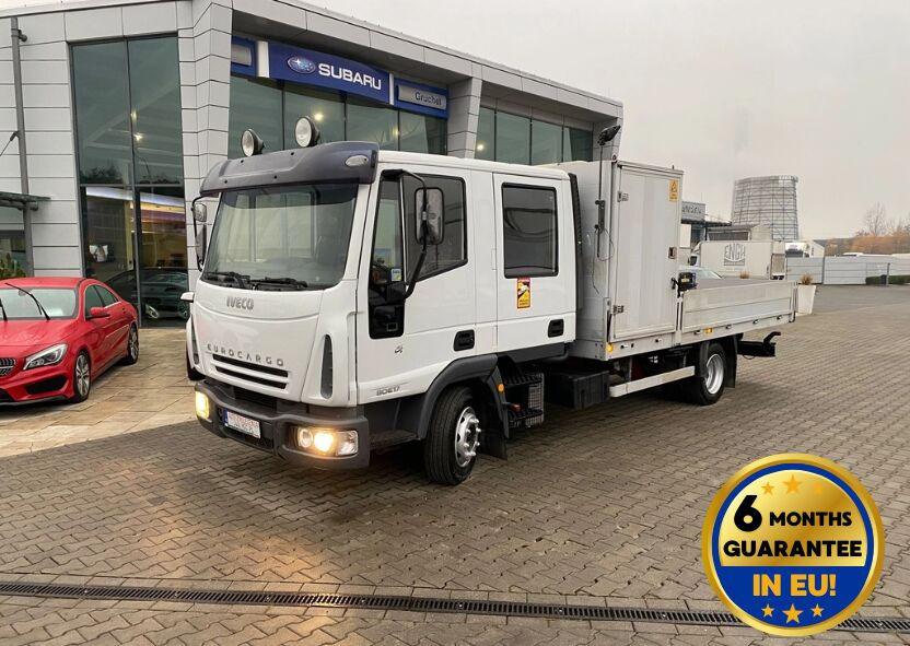 IVECO Eurocargo ML80E17 / HDS HMF / 1 Owner / Doka - Nákladní automobil valníkový/ Plošinový, Auto s hydraulickou rukou: obrázek 1 IVECO Eurocargo ML80E17 / HDS HMF / 1 Owner / Doka - Nákladní automobil valníkový/ Plošinový, Auto s hydraulickou rukou: obrázek 1