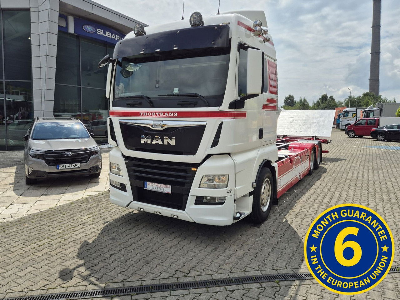 MAN TGX 28 28.420 , 6x2-2 LL + Trailer HFR KM 20 - Kontejnérový podvozek/ Výměnná nástavba: obrázek 2 MAN TGX 28 28.420 , 6x2-2 LL + Trailer HFR KM 20 - Kontejnérový podvozek/ Výměnná nástavba: obrázek 2