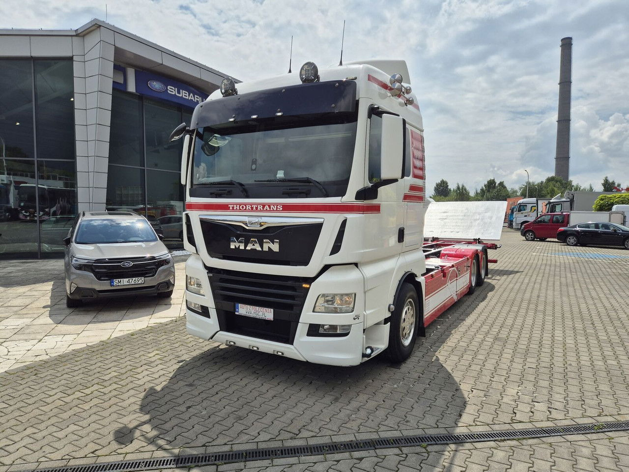 MAN TGX 28 28.420 , 6x2-2 LL + Trailer HFR KM 20 - Kontejnérový podvozek/ Výměnná nástavba: obrázek 5 MAN TGX 28 28.420 , 6x2-2 LL + Trailer HFR KM 20 - Kontejnérový podvozek/ Výměnná nástavba: obrázek 5