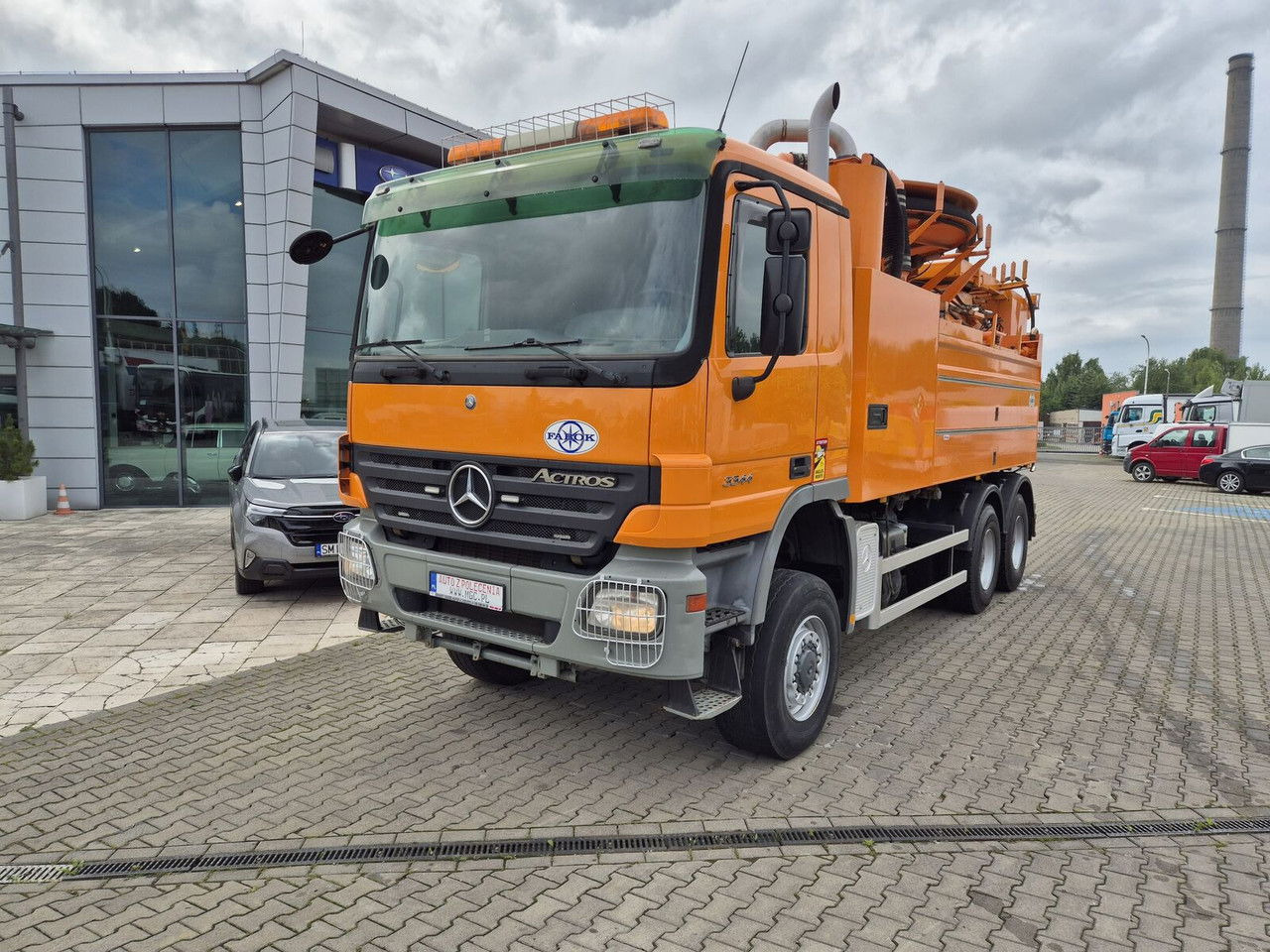 Mercedes-Benz Actros 3344 /6X6 / Wiedemann / Works Great / NO Rust / capt8m3+ - Čistič odpadových jam: obrázek 2 Mercedes-Benz Actros 3344 /6X6 / Wiedemann / Works Great / NO Rust / capt8m3+ - Čistič odpadových jam: obrázek 2