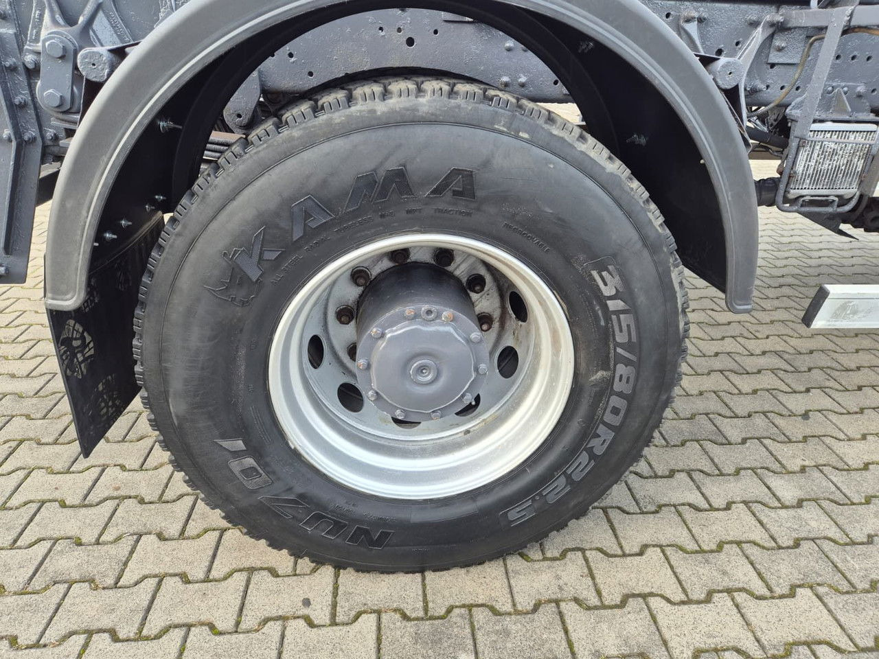 Kontejnérový podvozek/ Výměnná nástavba Mercedes-Benz Axor 1833 4X4 / Serviced / Hook Hyvalift: obrázek 20