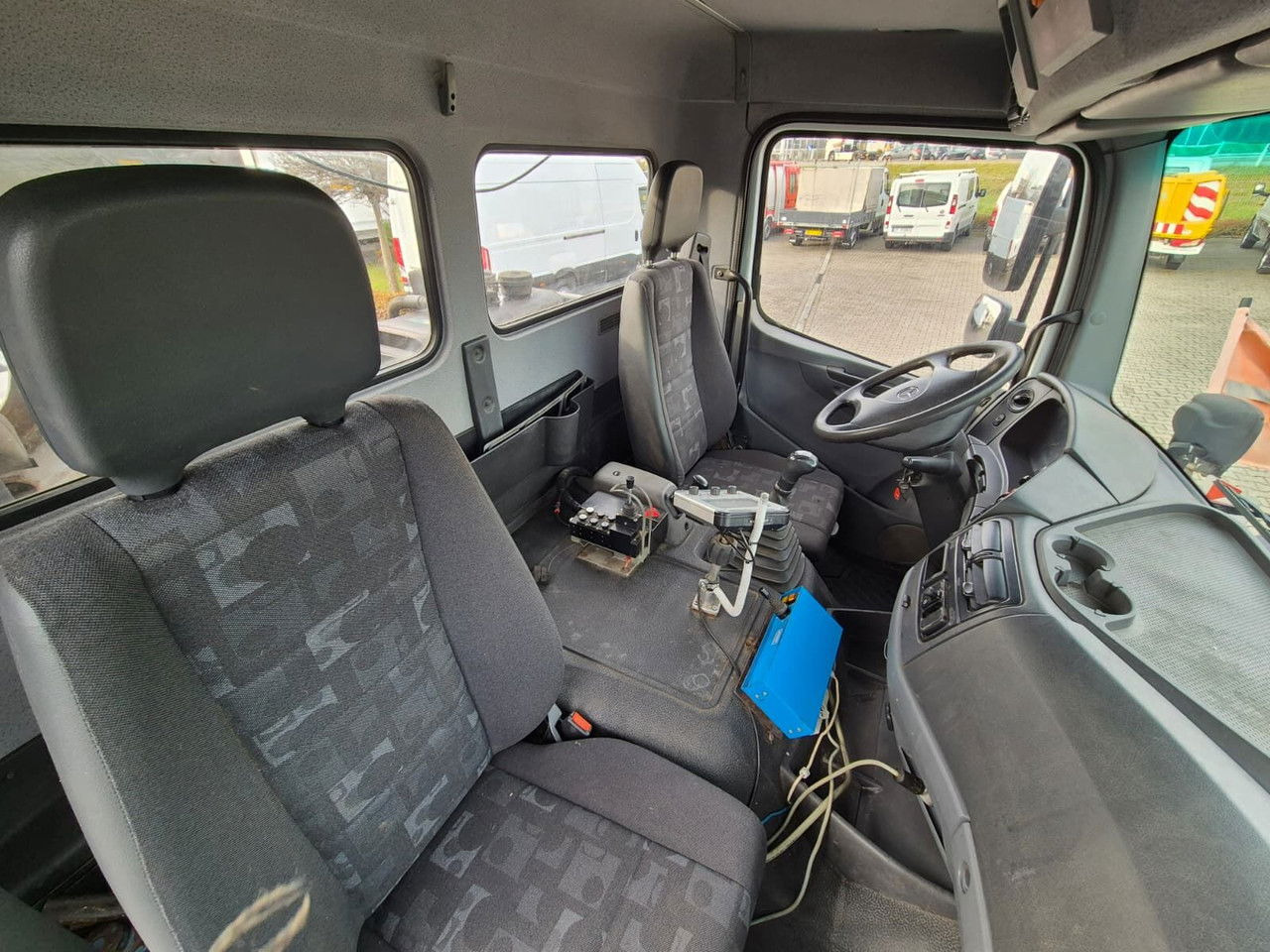 Kontejnérový podvozek/ Výměnná nástavba Mercedes-Benz Axor 1833 4X4 / Serviced / Hook Hyvalift: obrázek 24