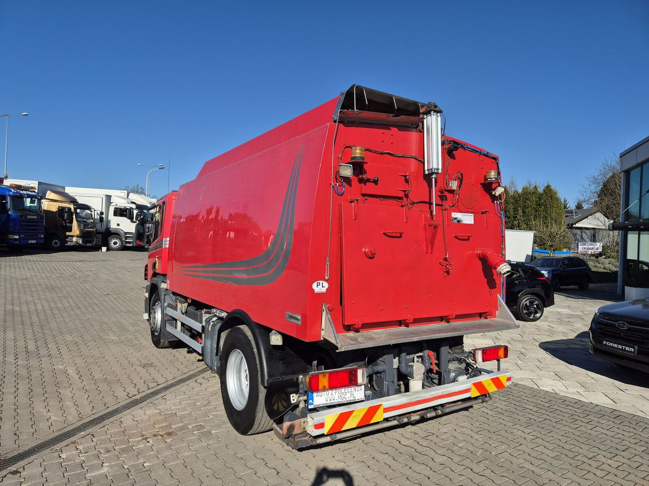 Zametací vůz Scania P230 4X2 / Sweeper / Johnston VX800 / Sprayer / LOW Mileage /: obrázek 10