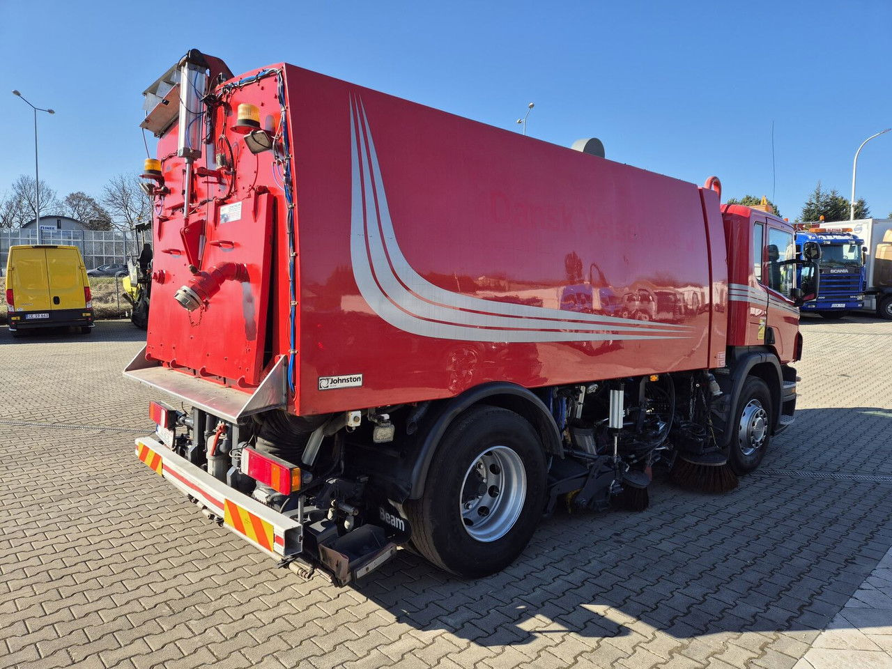 Zametací vůz Scania P230 4X2 / Sweeper / Johnston VX800 / Sprayer / LOW Mileage /: obrázek 7
