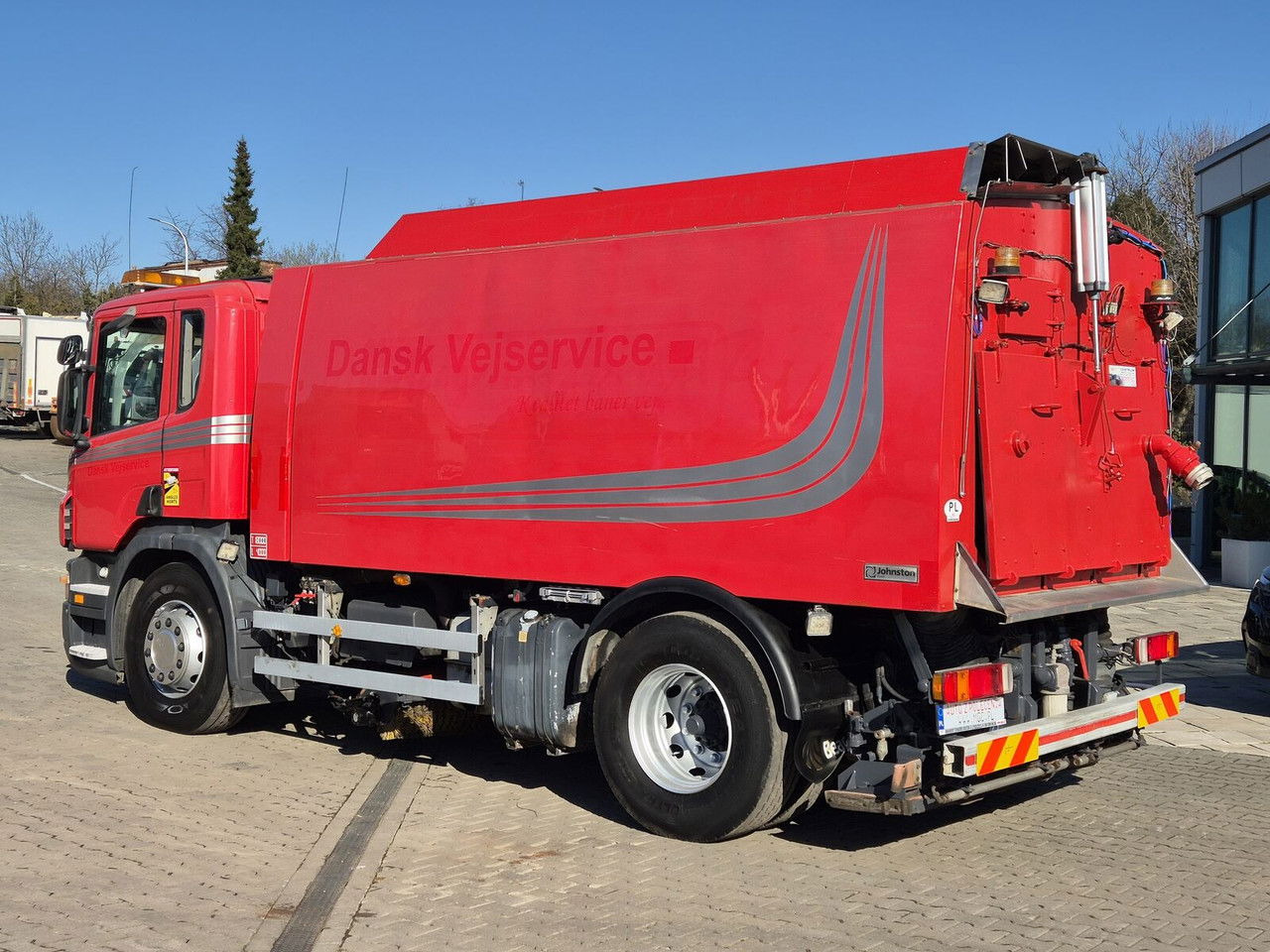 Zametací vůz Scania P230 4X2 / Sweeper / Johnston VX800 / Sprayer / LOW Mileage /: obrázek 11