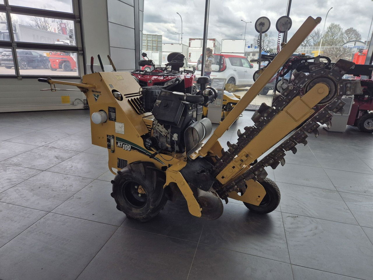 VERMEER Vermeer RT 100 / Trench SAW / Mini Chain Excavator / IDE AL FOR Cables - Rýhovač: obrázek 3 VERMEER Vermeer RT 100 / Trench SAW / Mini Chain Excavator / IDE AL FOR Cables - Rýhovač: obrázek 3