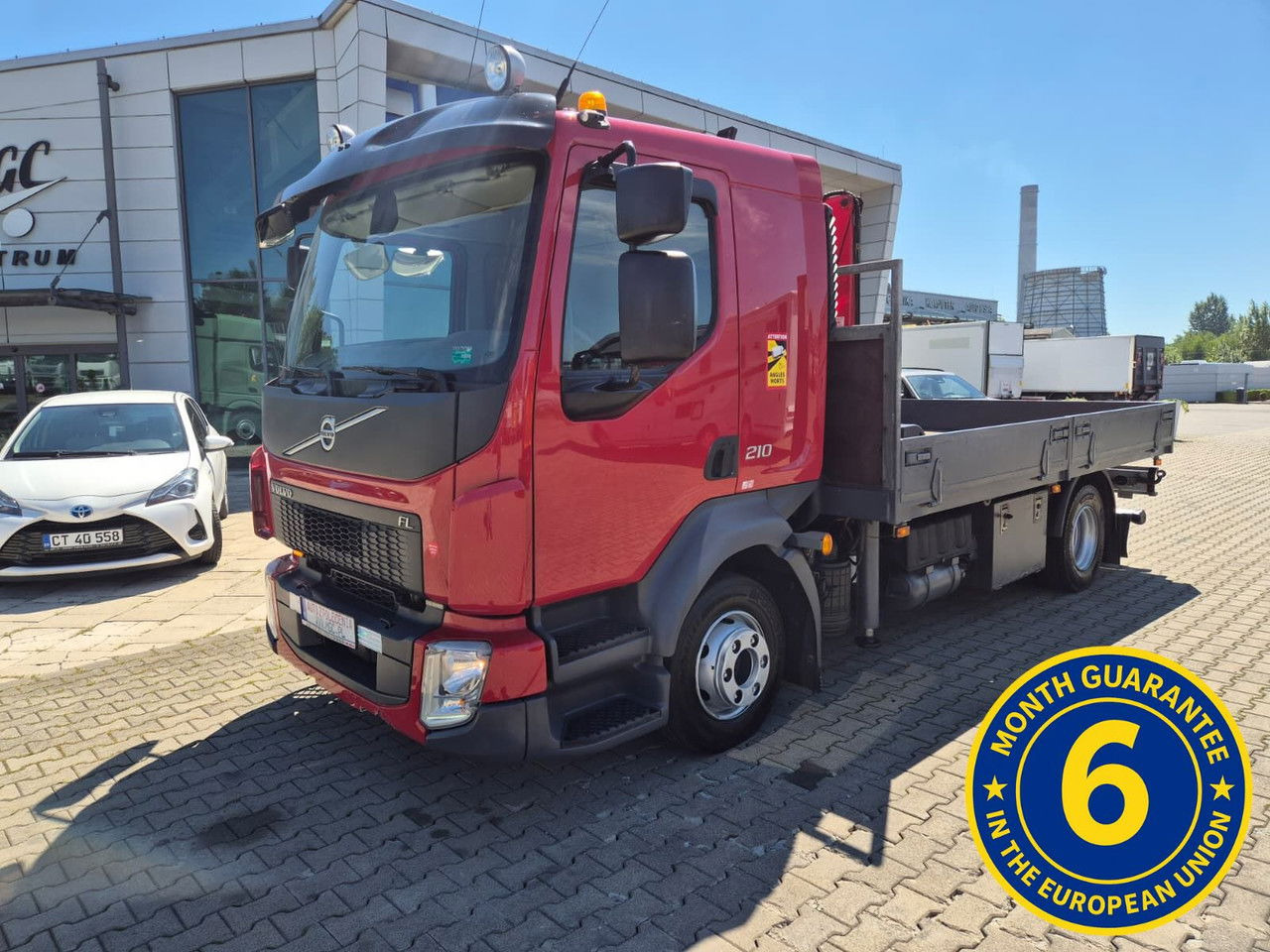 Volvo FL 210 1 Owner / LOW KM / Fassi - Nákladní automobil valníkový/ Plošinový, Auto s hydraulickou rukou: obrázek 1 Volvo FL 210 1 Owner / LOW KM / Fassi - Nákladní automobil valníkový/ Plošinový, Auto s hydraulickou rukou: obrázek 1