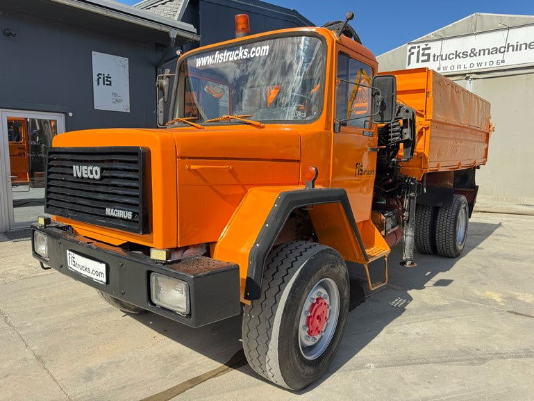 Iveco 160-23 4x4 tipper - crane 9m - Sklápěč: obrázek 1 Iveco 160-23 4x4 tipper - crane 9m - Sklápěč: obrázek 1