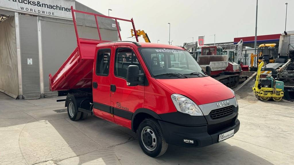 Dodávka sklápěč, Dodávka s dvojitou kabinou Iveco Daily 35C13 tipper - ac: obrázek 6