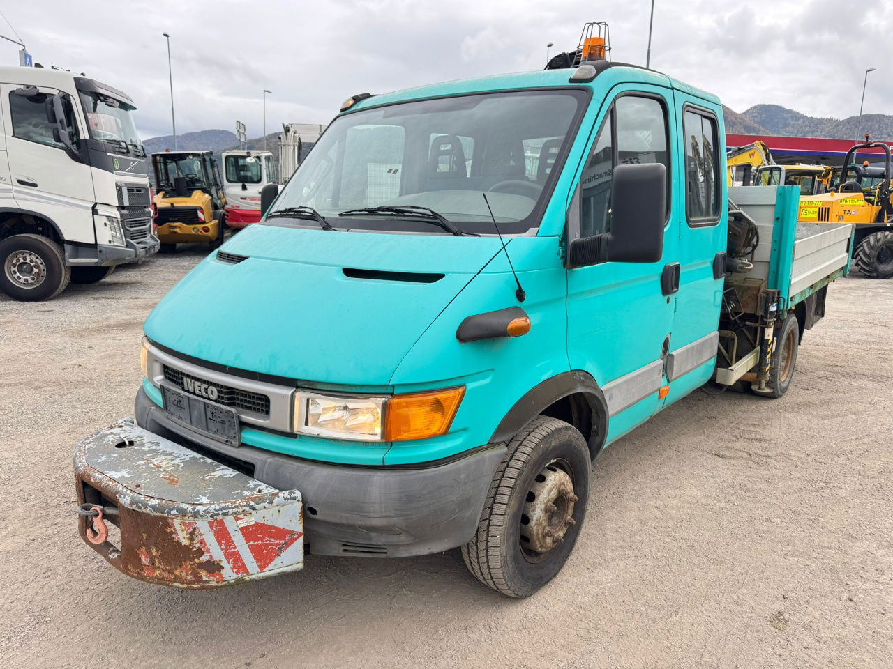 Iveco Daily 65 C15 stake body - Hiab 045-3 - 7.5M - Dodávka valník, Dodávka s dvojitou kabinou: obrázek 1 Iveco Daily 65 C15 stake body - Hiab 045-3 - 7.5M - Dodávka valník, Dodávka s dvojitou kabinou: obrázek 1