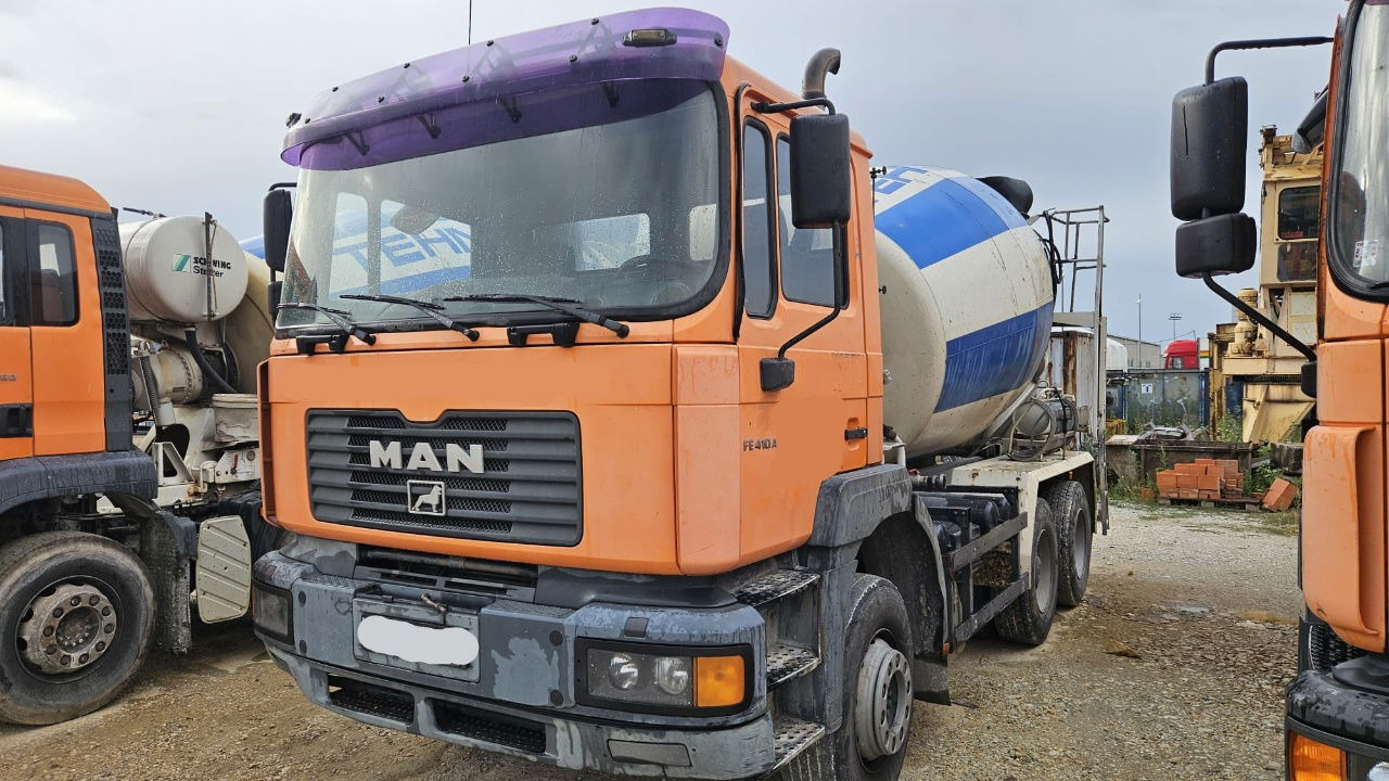 MAN FE 410A 6x4 mixer - 7m3 - euro 3 - Autodomíchávač: obrázek 1 MAN FE 410A 6x4 mixer - 7m3 - euro 3 - Autodomíchávač: obrázek 1
