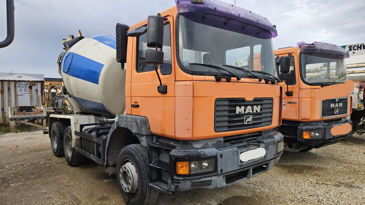 MAN FE 410A 8x4 mixer - 7m3 - euro 3 - Autodomíchávač: obrázek 2 MAN FE 410A 8x4 mixer - 7m3 - euro 3 - Autodomíchávač: obrázek 2
