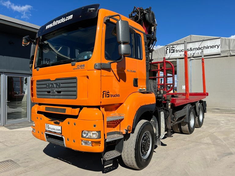 MAN TGA 33.480 6x6 forest truck - Complete Spring - LIV 170 Z + scissors - Lesovůz: obrázek 1 MAN TGA 33.480 6x6 forest truck - Complete Spring - LIV 170 Z + scissors - Lesovůz: obrázek 1