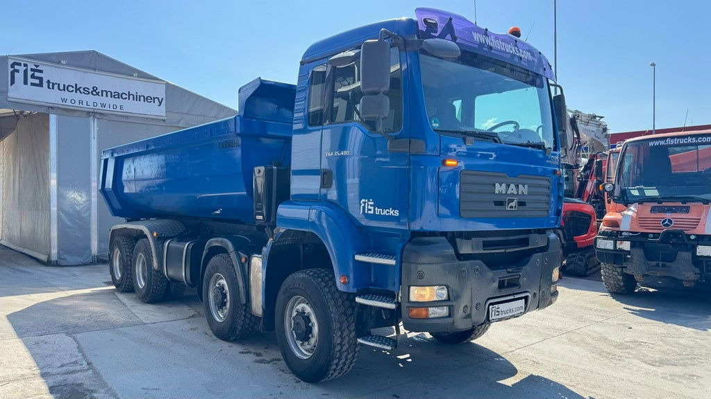 MAN TGA 35.480 8X8 carnehl tipper - Sklápěč: obrázek 3 MAN TGA 35.480 8X8 carnehl tipper - Sklápěč: obrázek 3