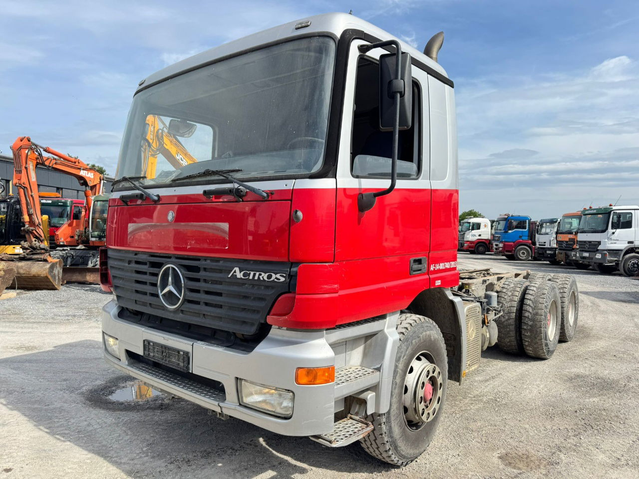 Mercedes-Benz Actros 2631 6x4 chassis - spring - Podvozek s kabinou: obrázek 1 Mercedes-Benz Actros 2631 6x4 chassis - spring - Podvozek s kabinou: obrázek 1