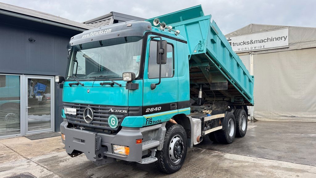 Sklápěč Mercedes-Benz Actros 2640 K 6x4 meiller tipper - motor brake: obrázek 6