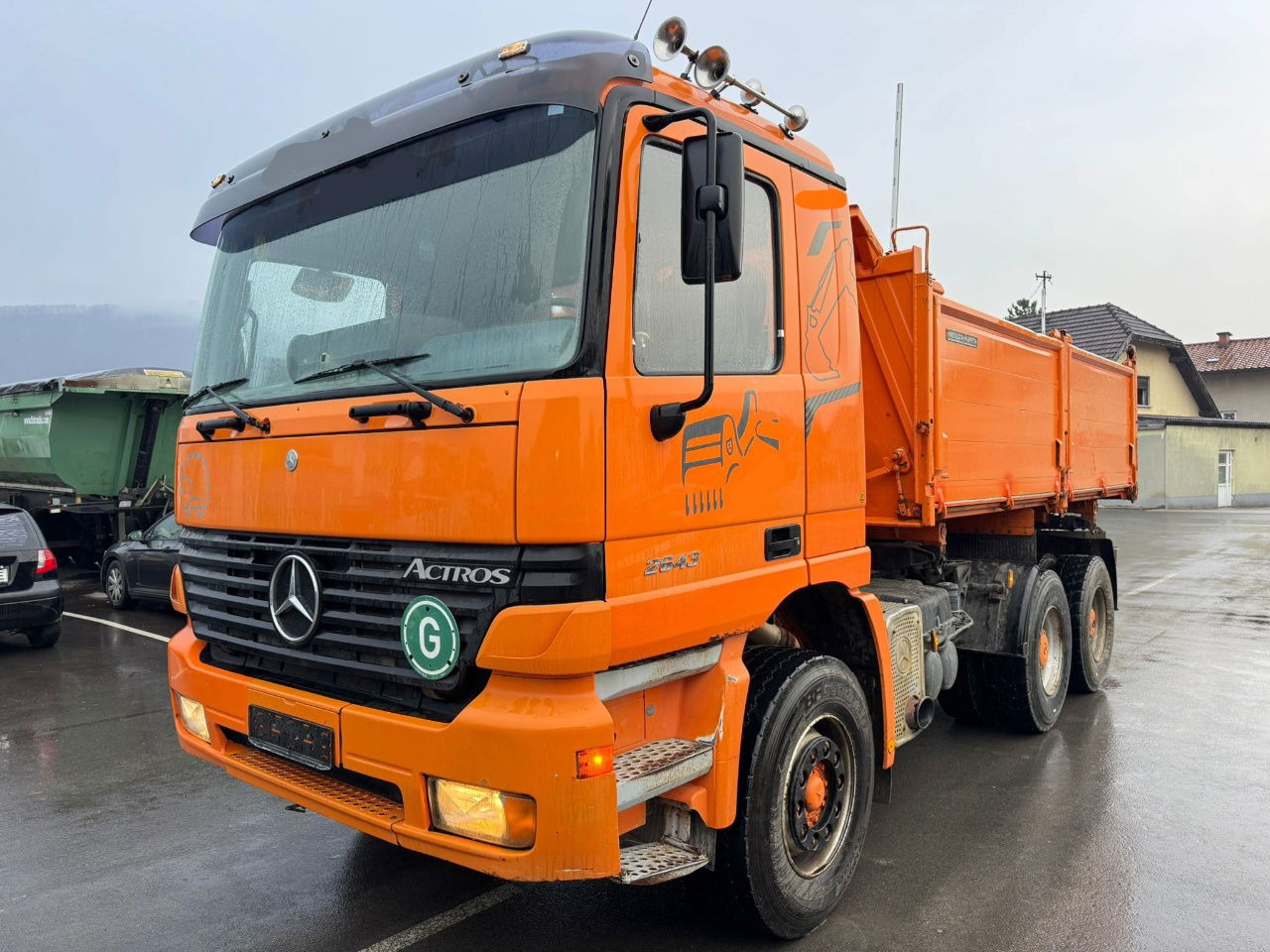 Mercedes-Benz Actros 2643 K 6x4 meiller tipper - TOP Condition - Sklápěč: obrázek 1 Mercedes-Benz Actros 2643 K 6x4 meiller tipper - TOP Condition - Sklápěč: obrázek 1