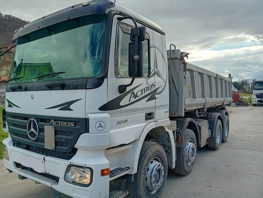 Mercedes-Benz Actros 3241 8x4 meiller tipper - bordmatic - Sklápěč: obrázek 1 Mercedes-Benz Actros 3241 8x4 meiller tipper - bordmatic - Sklápěč: obrázek 1
