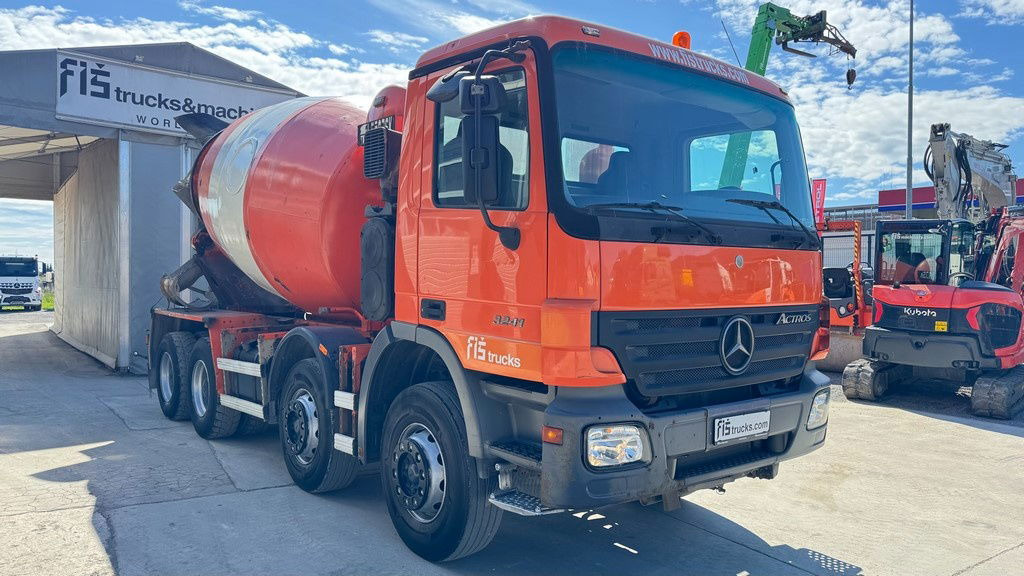 Mercedes-Benz Actros 3241 8x4 mixer 9m3 - Autodomíchávač: obrázek 3 Mercedes-Benz Actros 3241 8x4 mixer 9m3 - Autodomíchávač: obrázek 3