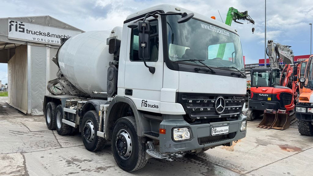 Mercedes-Benz Actros 3241 8x4 mixer 9m3 - Autodomíchávač: obrázek 3 Mercedes-Benz Actros 3241 8x4 mixer 9m3 - Autodomíchávač: obrázek 3
