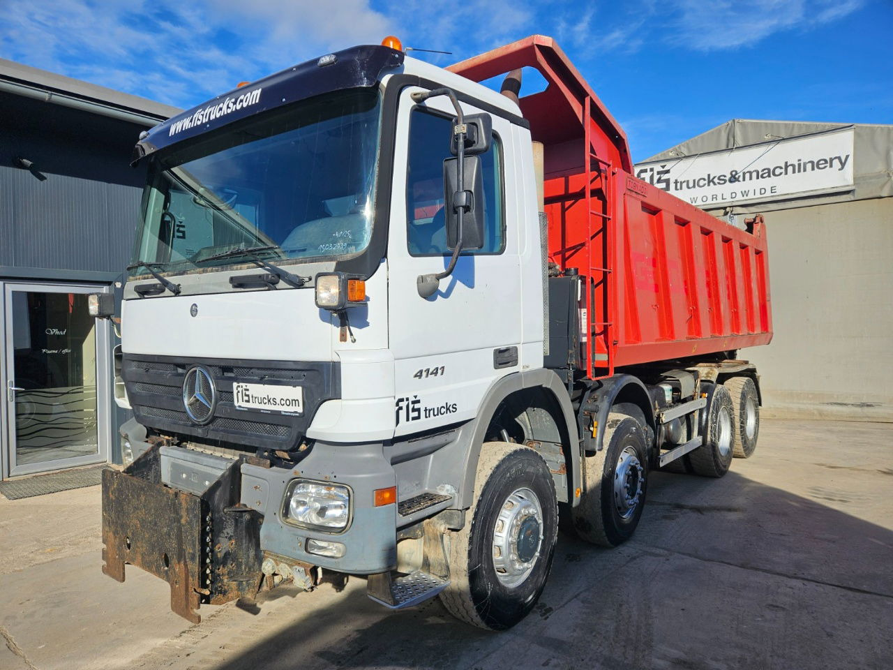 Mercedes-Benz Actros 4141 K 8x6 tipper - 19m3 - spring suspension - Sklápěč: obrázek 1 Mercedes-Benz Actros 4141 K 8x6 tipper - 19m3 - spring suspension - Sklápěč: obrázek 1