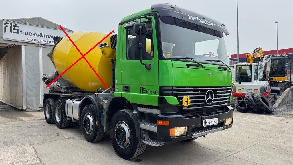 Mercedes-Benz Actros 4143 8x4 chassis - big axle - Podvozek s kabinou: obrázek 3 Mercedes-Benz Actros 4143 8x4 chassis - big axle - Podvozek s kabinou: obrázek 3