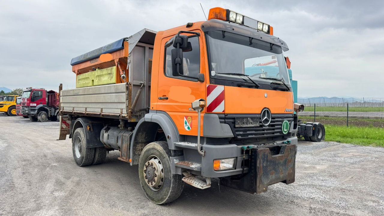 Mercedes-Benz Atego 1828 AK 4X4 meiller tipper - snow plow - salt spreader - Sklápěč: obrázek 3 Mercedes-Benz Atego 1828 AK 4X4 meiller tipper - snow plow - salt spreader - Sklápěč: obrázek 3