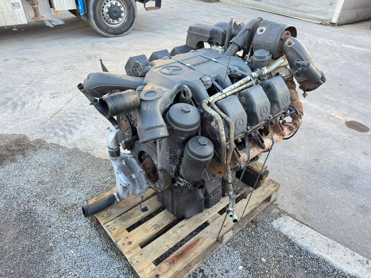 Mercedes-Benz Engine V6 - 2010 Year - 230.000KM - damaged - Motor pro Nákladní auto: obrázek 1 Mercedes-Benz Engine V6 - 2010 Year - 230.000KM - damaged - Motor pro Nákladní auto: obrázek 1