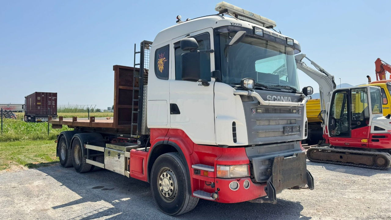 Scania R400 6x2 abroll tipper + plato - Kontejnérový podvozek/ Výměnná nástavba: obrázek 3 Scania R400 6x2 abroll tipper + plato - Kontejnérový podvozek/ Výměnná nástavba: obrázek 3
